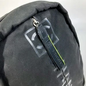 CHANEL Sports line logo zip up Backpack Nylon Black x neon yellow CHANEL | Bags | Chanel Sports Line Logo Zip Up Backpack  main image 4